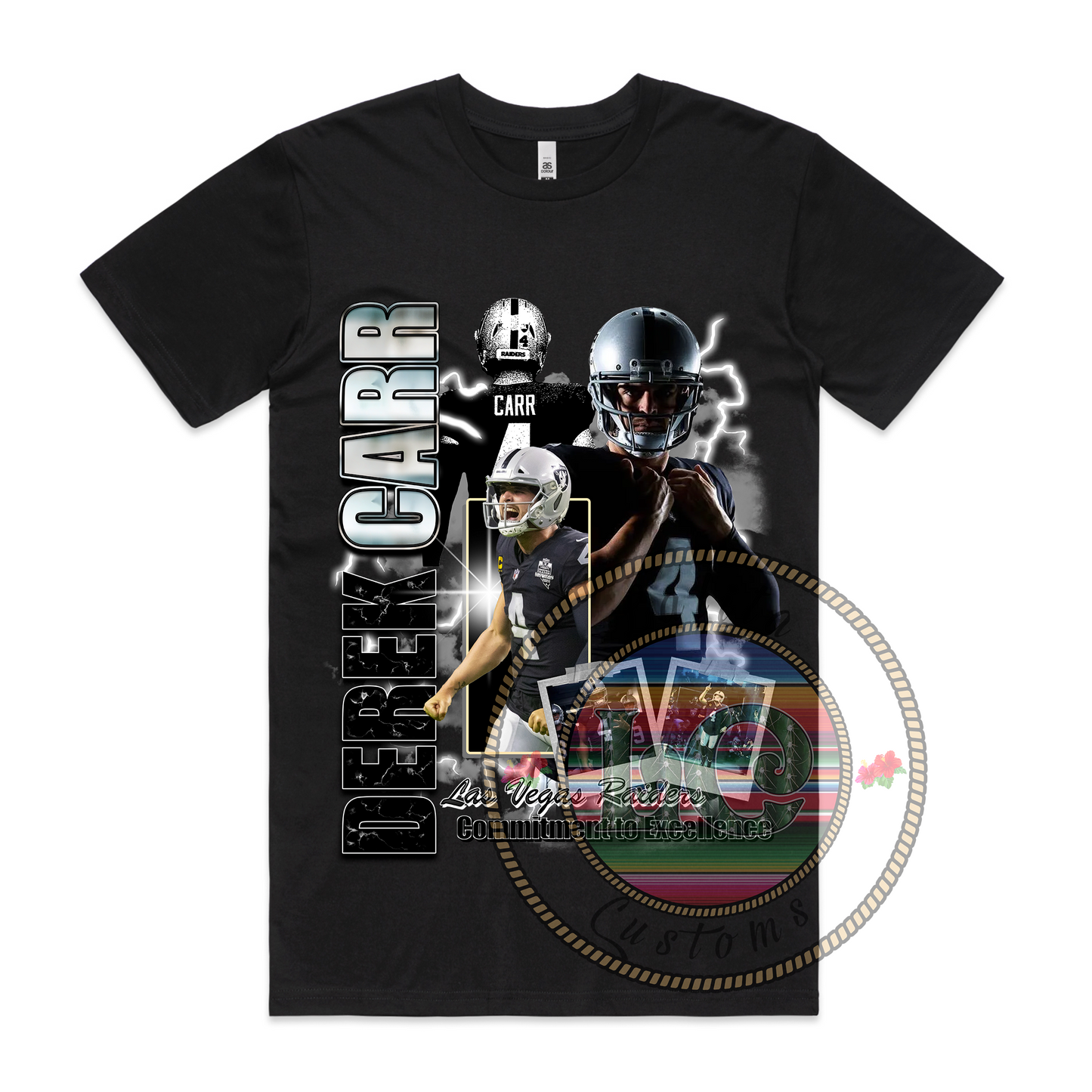 Derek Carr Commitment to Excellence Tee