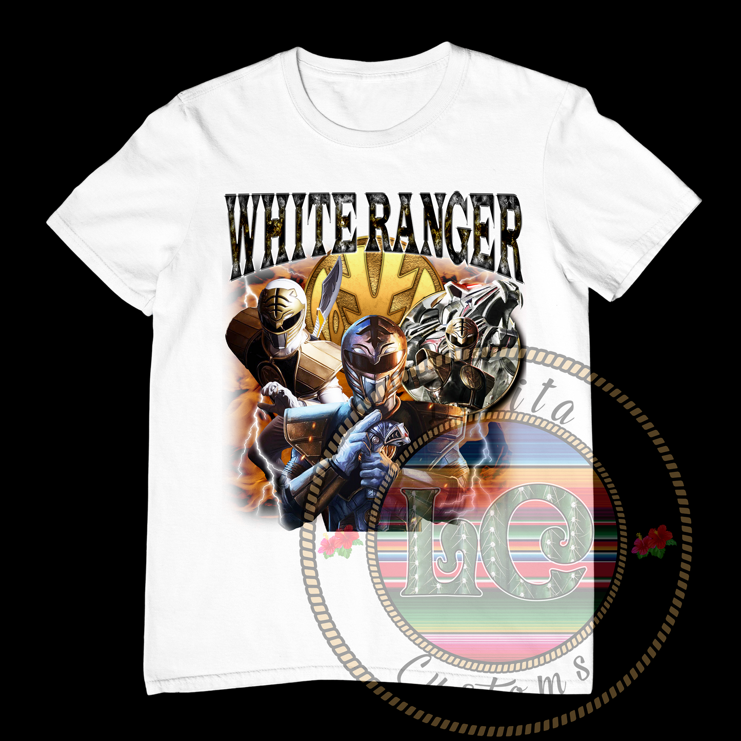The White Ranger Rap Tee