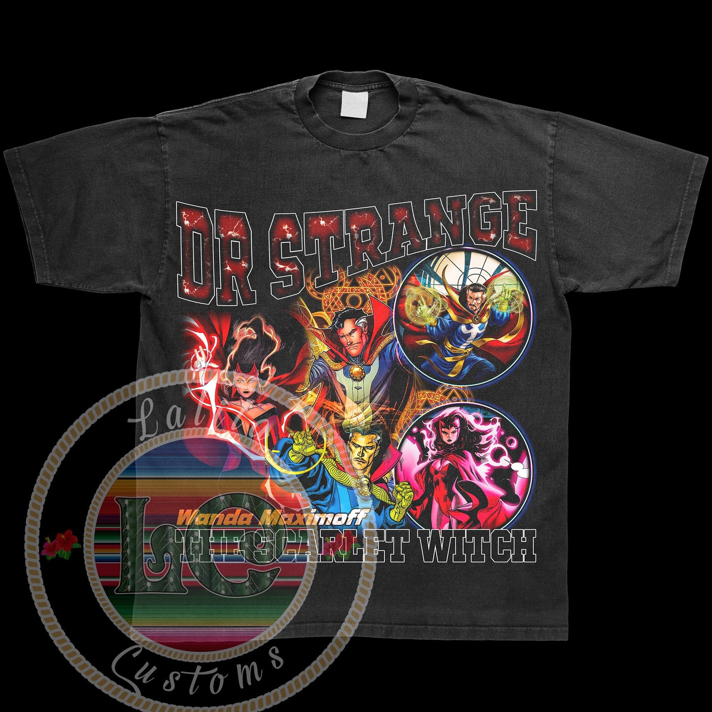 Dr. Strange and The Scarlet Witch "Multiverse of Madness" Tee